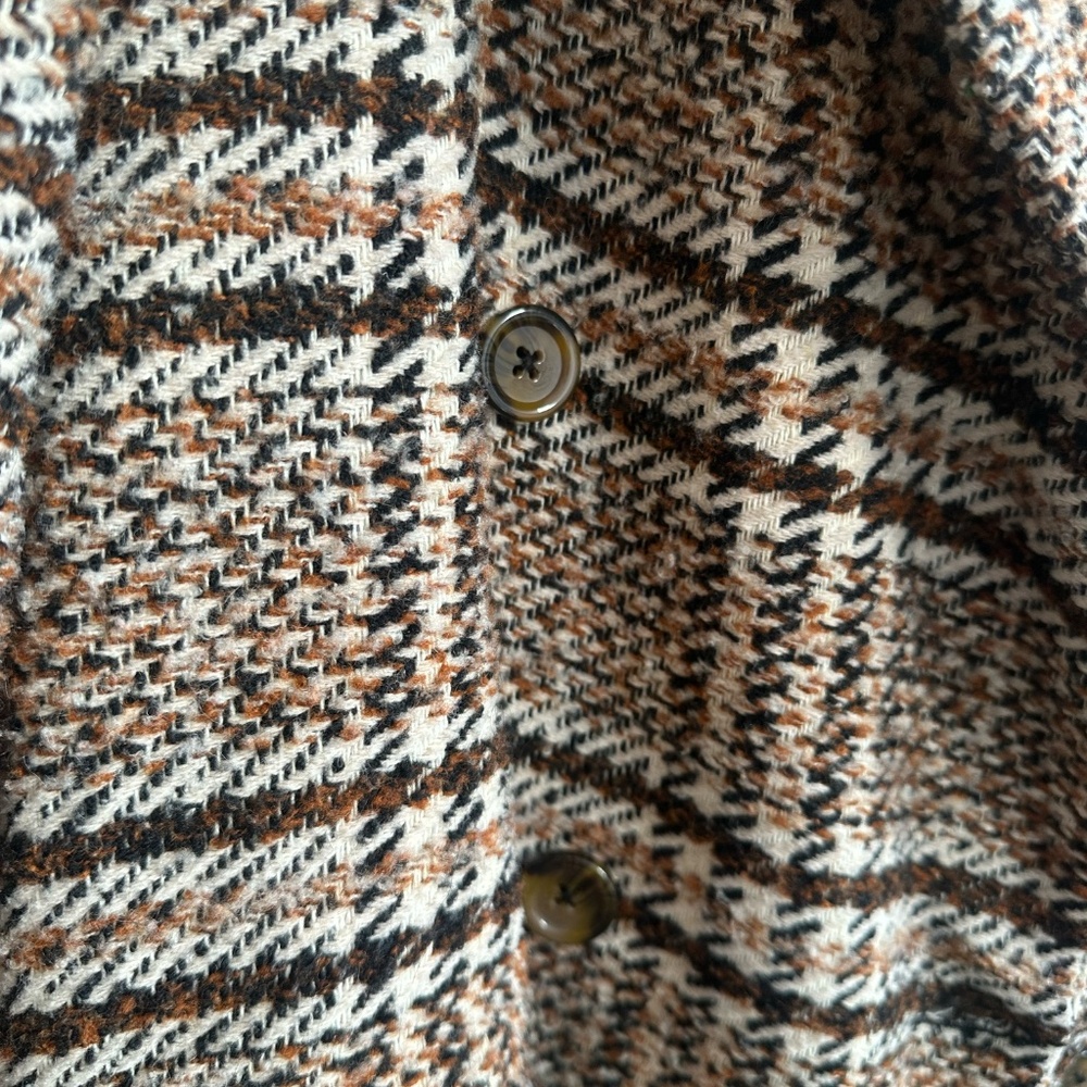Free People, Plaid Coat, MSRP $ - Picture 11 of 11